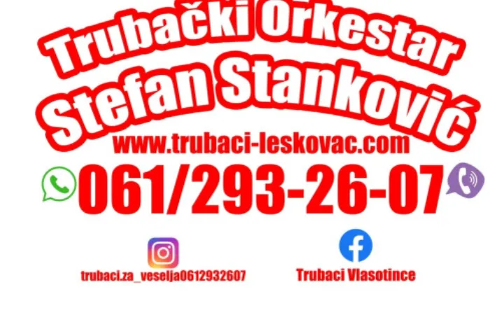 bendovi za svadbe - Trubaci Leskovac 0612932607